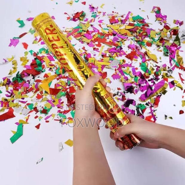 Confetti Party Popper 2pcs 60cm - thumbnail 4