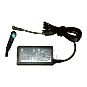 Hp Blue Adapter Pin Notebook Laptop Charger - Black