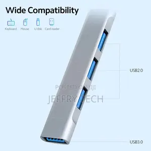 Type-C Hub Type-C Male to USB Female Adapter 4-in-1