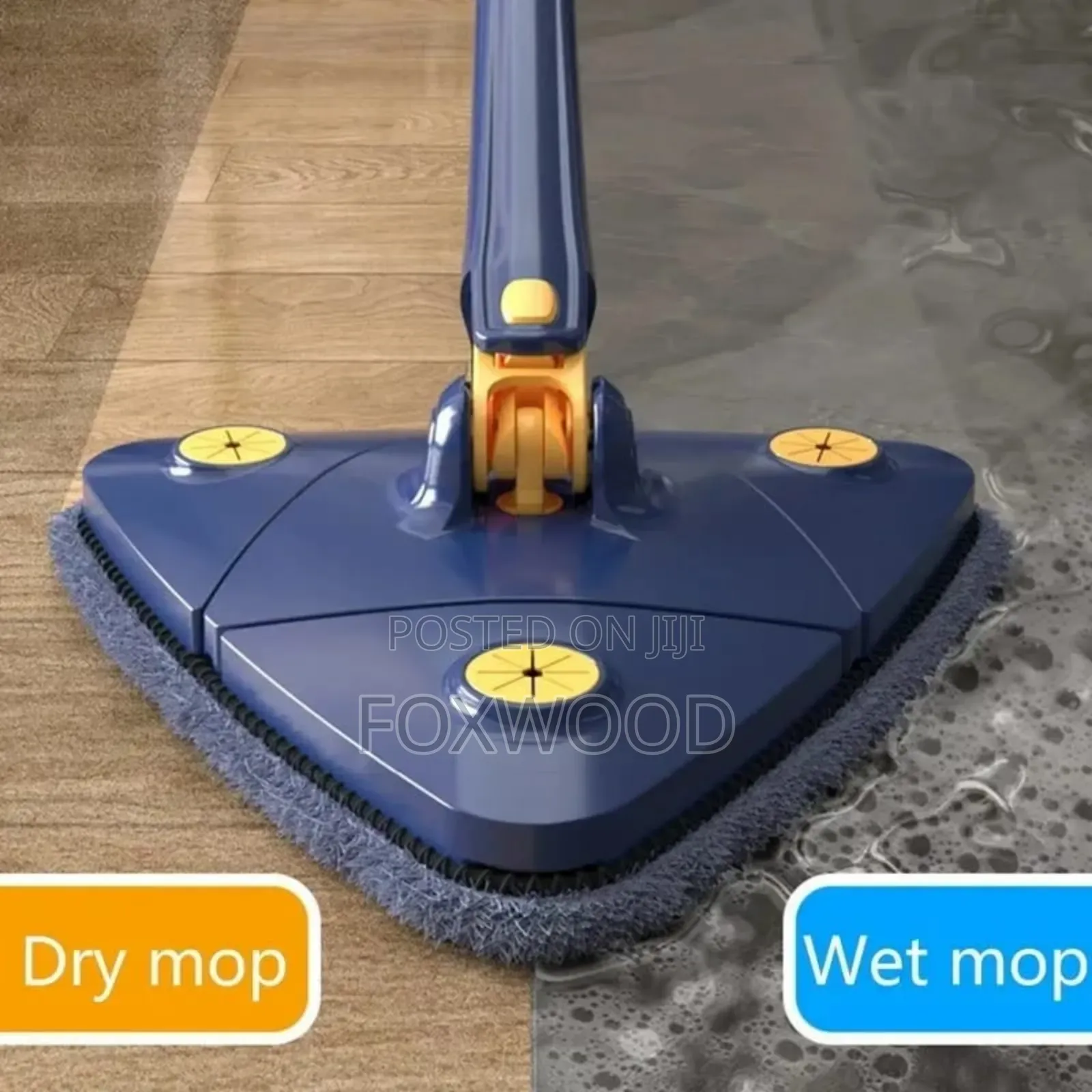 *Back in Stock  *
 Long Handle Triangular Twist Mop