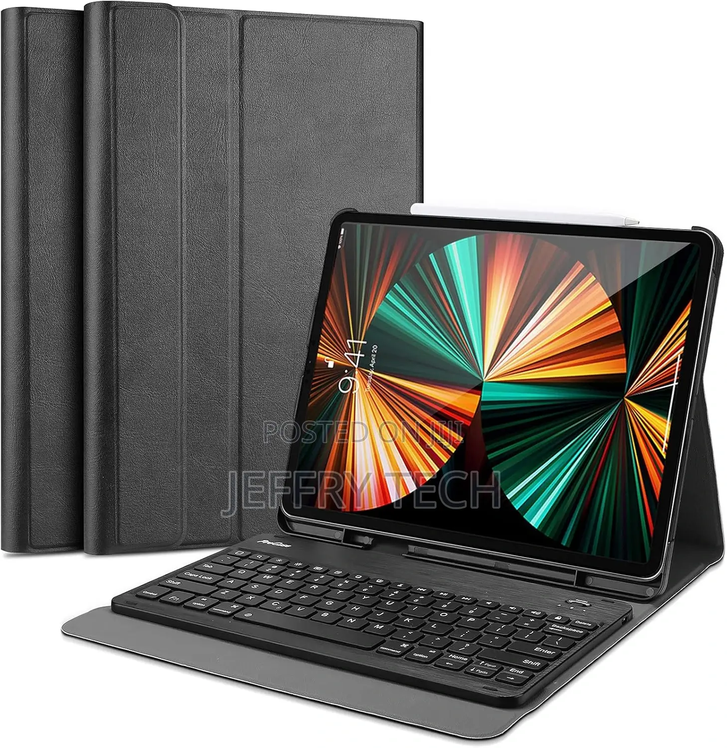 Keyboard Case for iPad Pro 12.9 2022 2021 2020 2018, Slim Sh