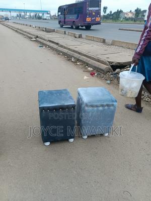 Manicure Stools, Grey - thumbnail 2