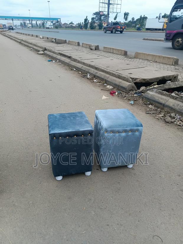 Manicure Stools, Grey - thumbnail 4