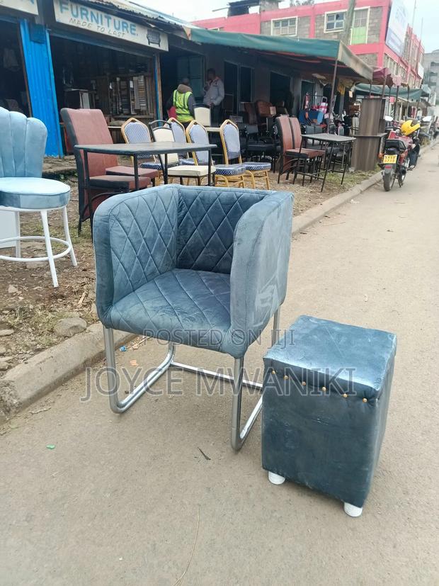 Manicure Seats, 2 Pieces Grey  - main view