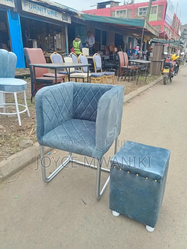 Manicure Seats, 2 Pieces Grey  - thumbnail 2