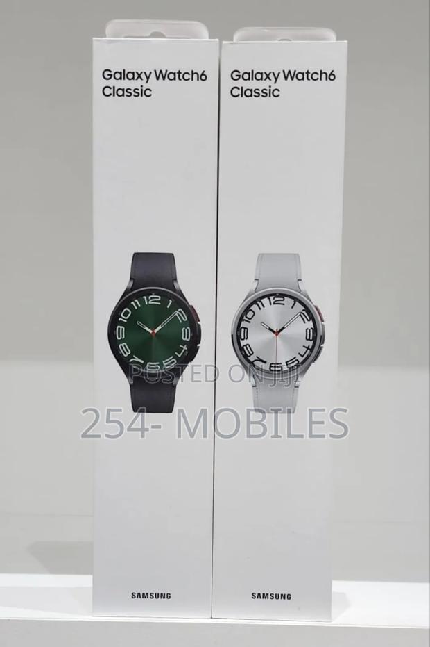 Samsung Galaxy Watch 6 Classic Black and Silver - main view