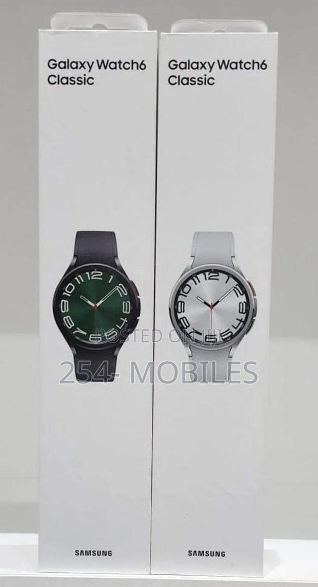 Samsung Galaxy Watch 6 Classic Black and Silver - thumbnail 2