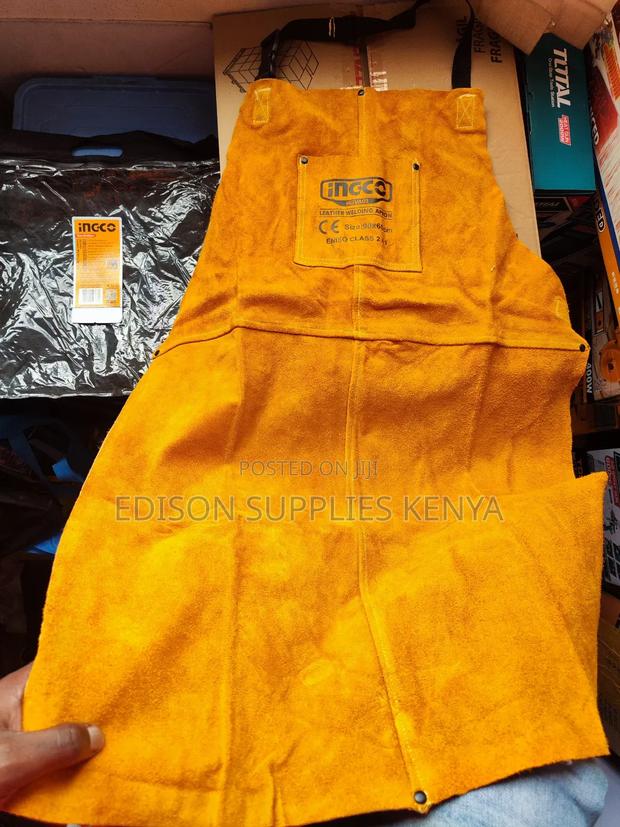 Leather Apron INGCO Leather Welding Apron Heavy Duty BEST - thumbnail 3