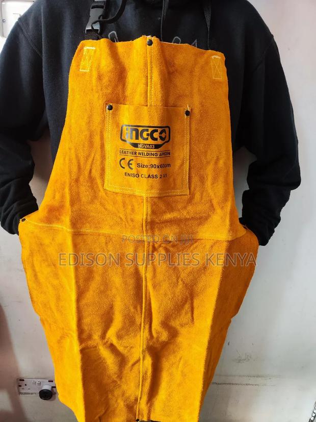 Leather Apron INGCO Leather Welding Apron Heavy Duty BEST - main view