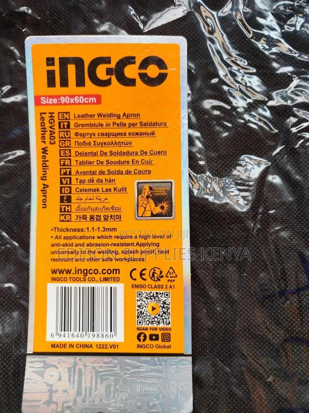 Leather Apron INGCO Leather Welding Apron Heavy Duty BEST - thumbnail 5