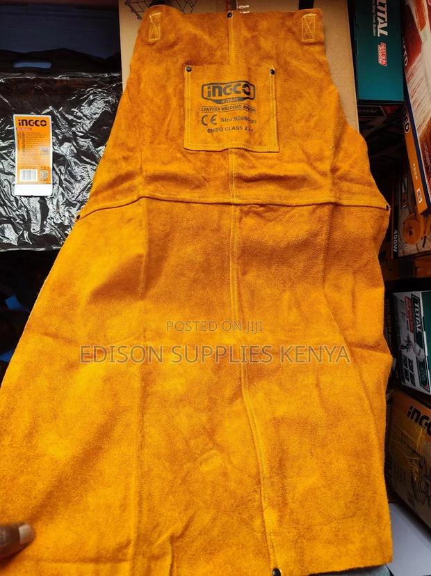 Leather Apron INGCO Leather Welding Apron Heavy Duty BEST - thumbnail 6