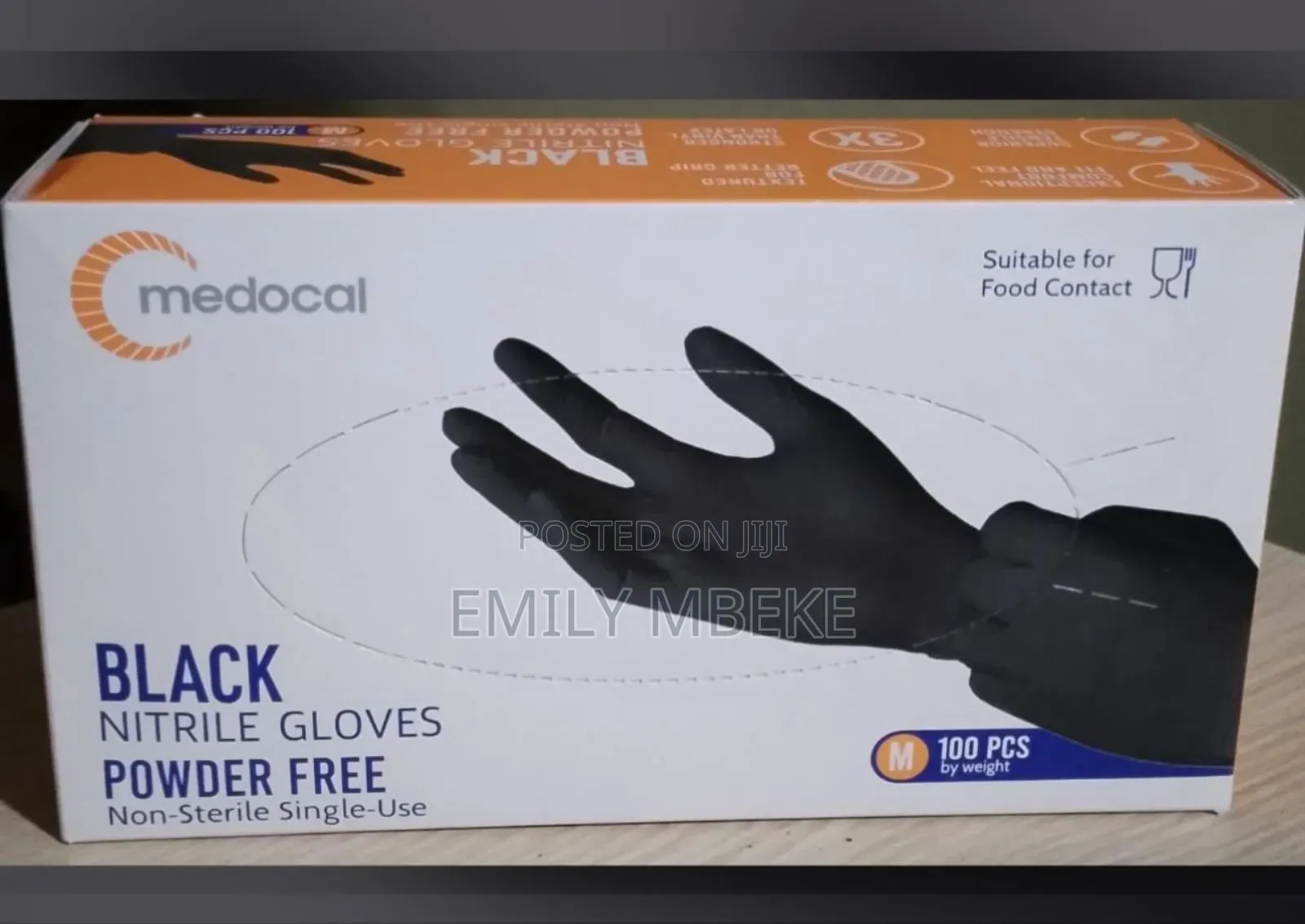 Black Gloves Large and Medium