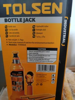 Bottle Jack 6 Ton Tonnes Tolsen Hydraulic Bottle Jack 6ton