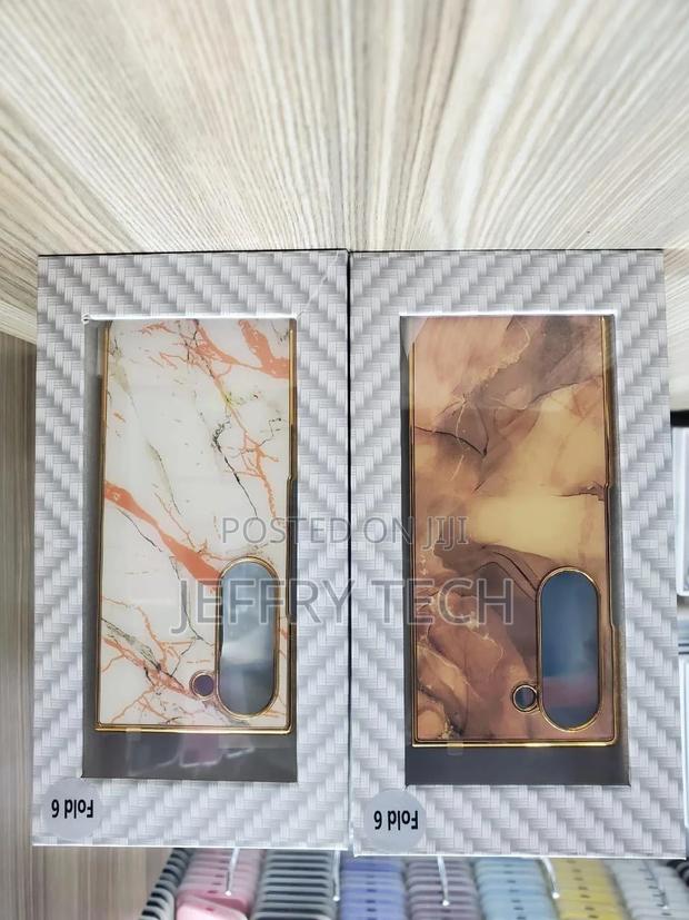 Samsung Galaxy Z Fold 6 5G Cover- White Marble Series - HQ - main view