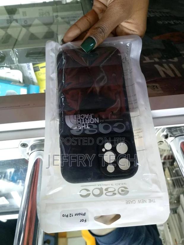 Puffer Case For iPhone 12 Pro ”The North Face OEM” Black - thumbnail 3