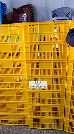 Yellow Bread Crates