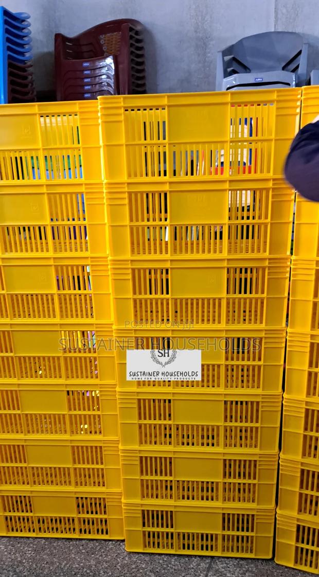 Yellow Bread Crates