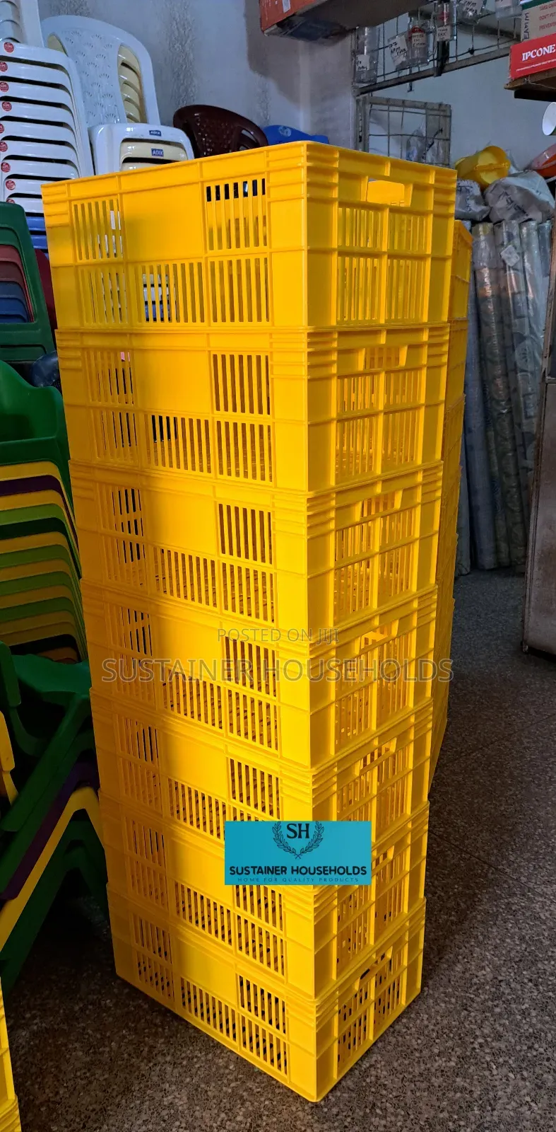 Strong Plastic Crates Available