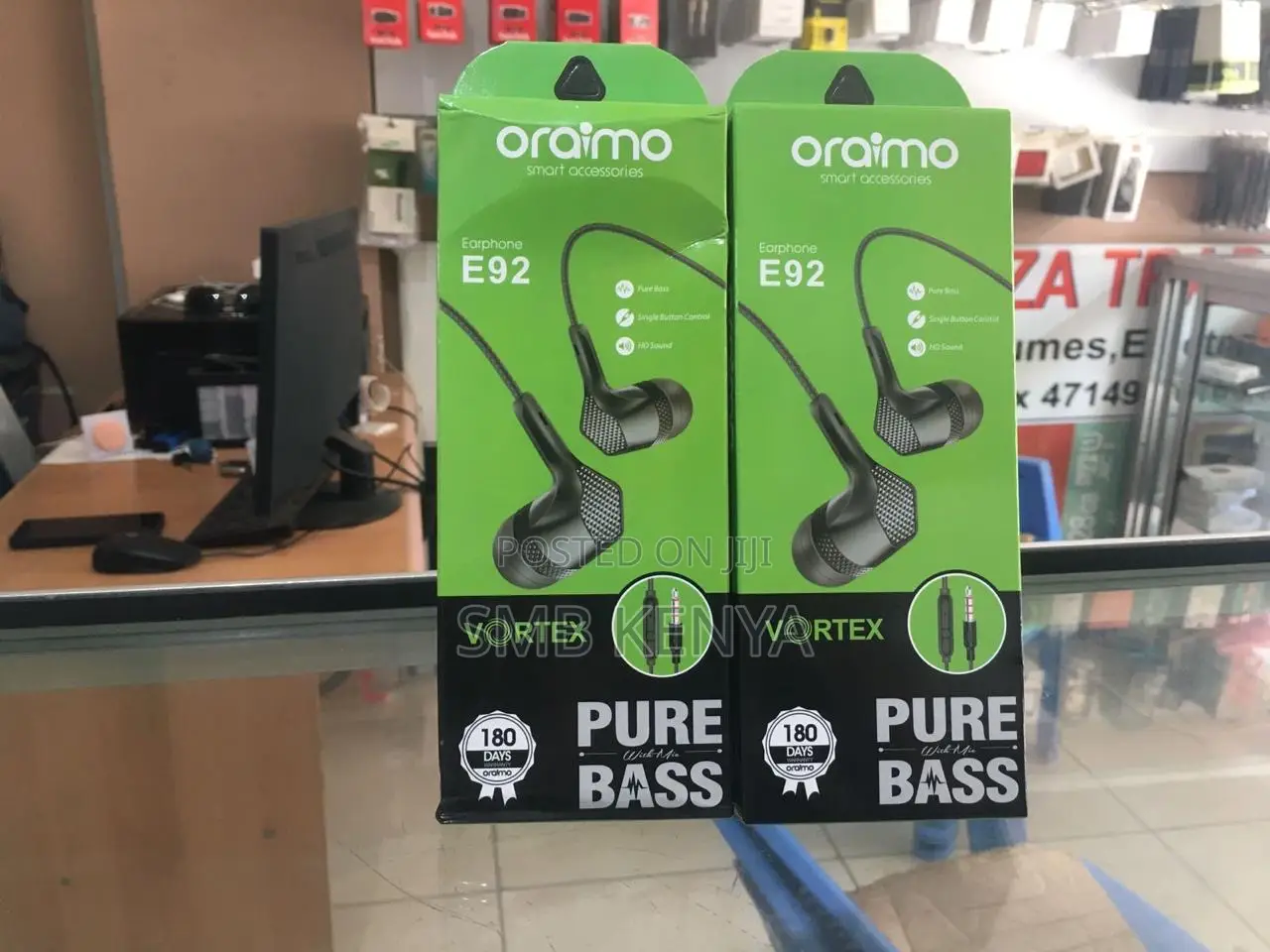 Oraimo Pure Bass Vortex Earphones