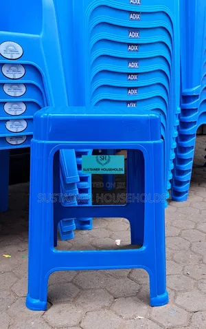 Blue Kenpoly Plastic Stool