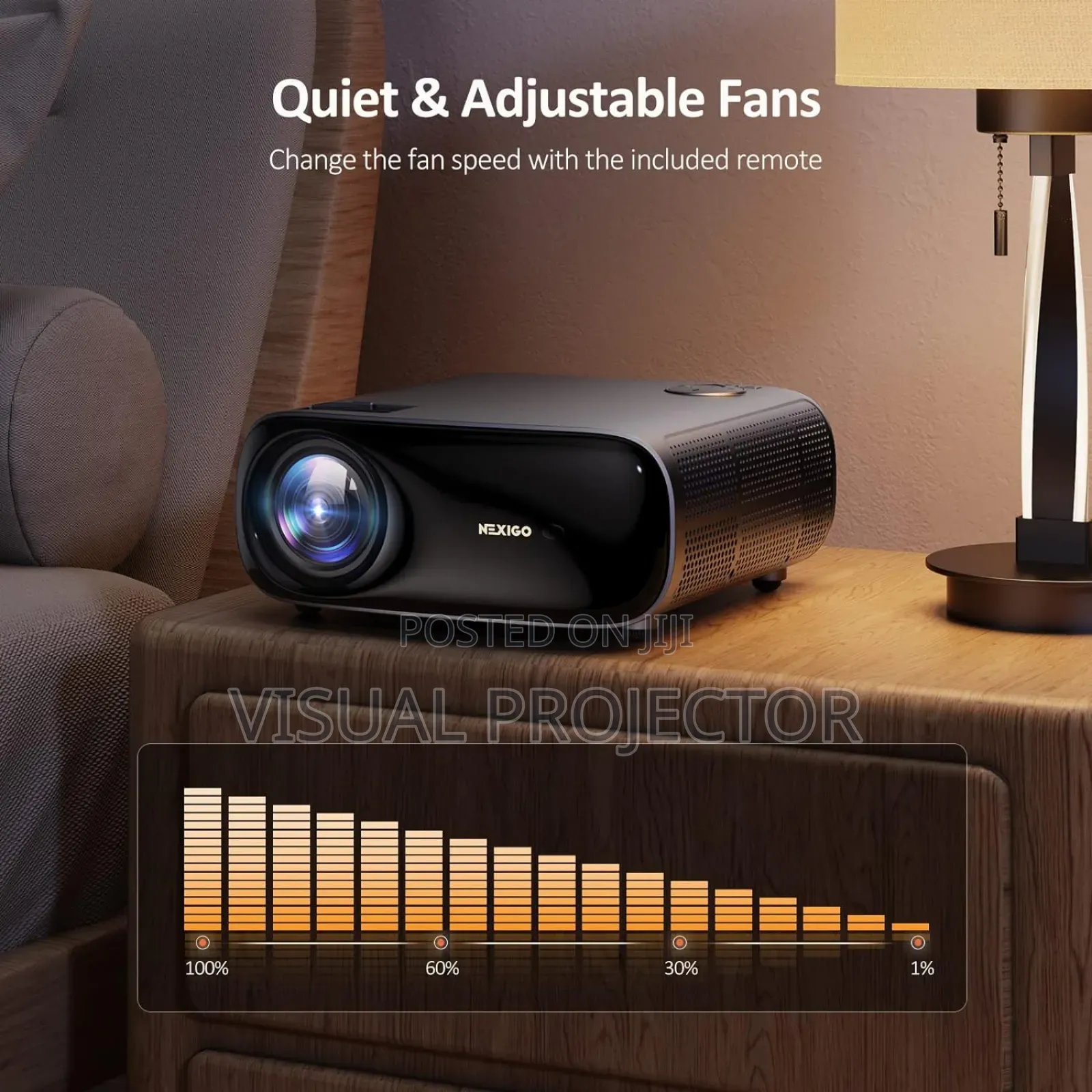Nexigo Pj40 Ultra Autofocus Android Projector