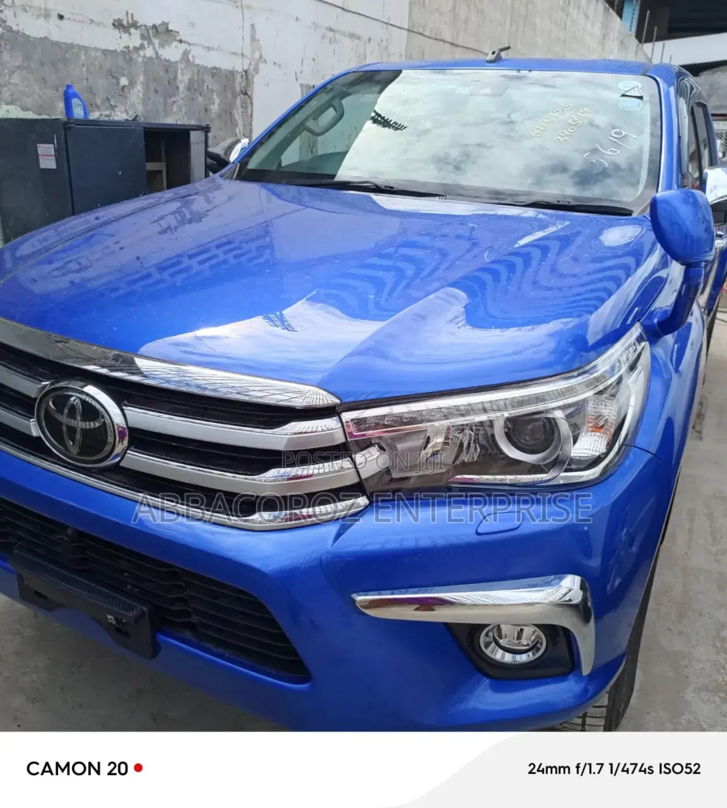 Toyota Hilux Revo Double Cab Deisel 2.4 AWD 2017 Blue