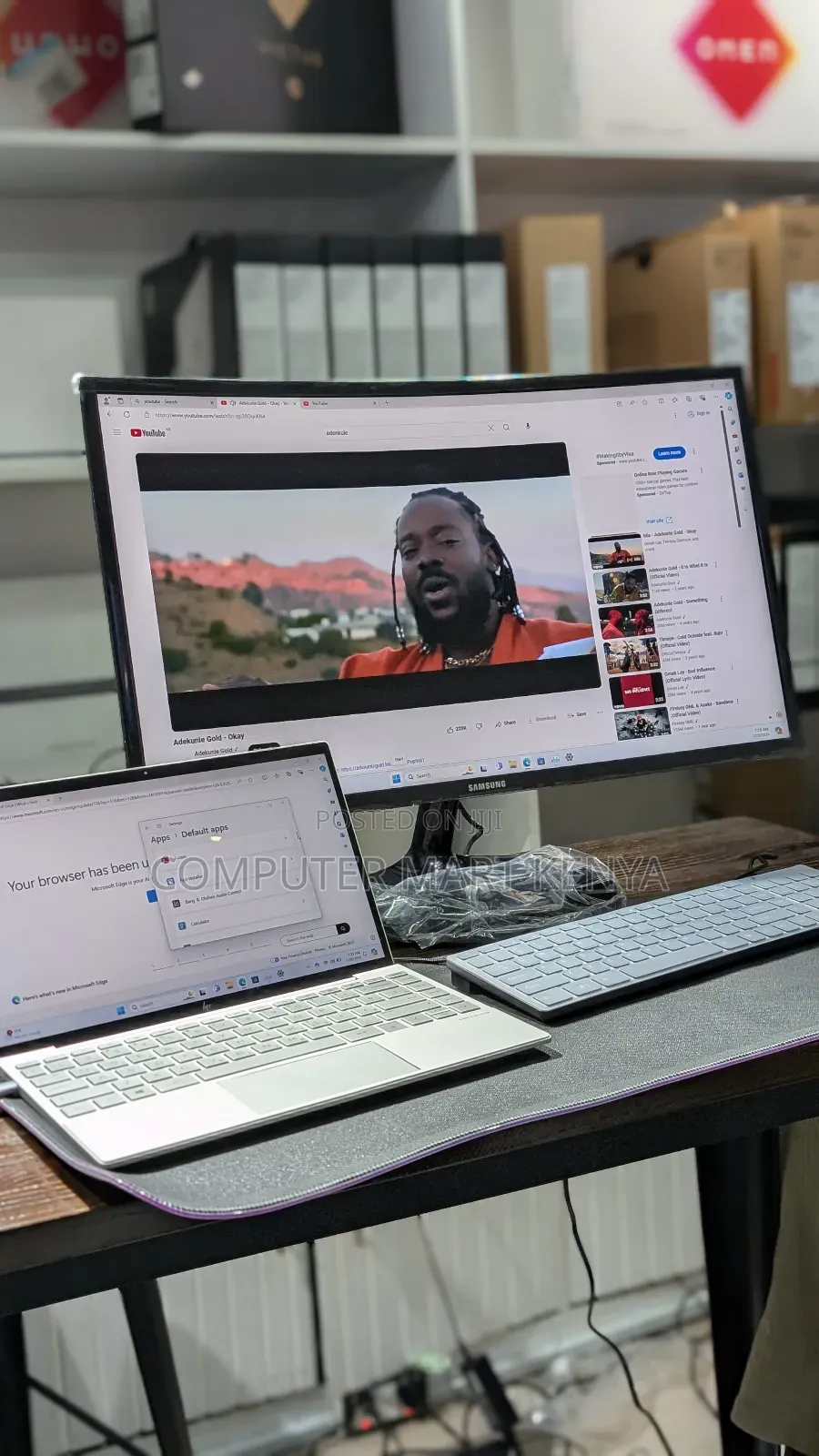 Samsung 27'' Curved Led Monitor