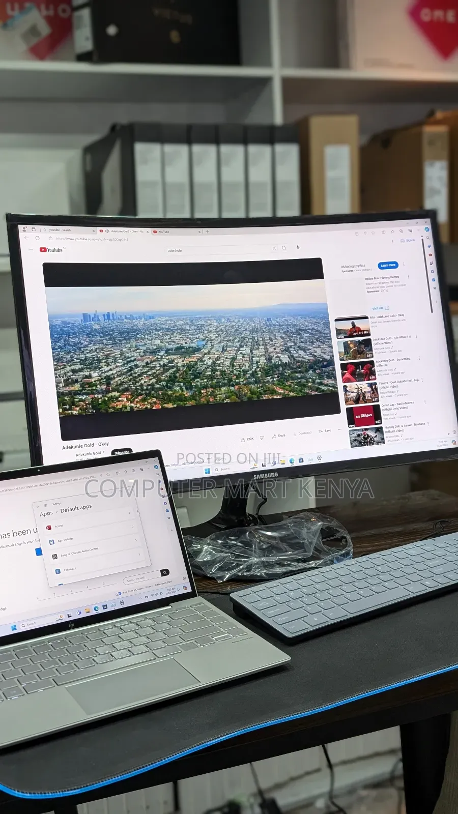 Samsung 27'' Curved Led Monitor