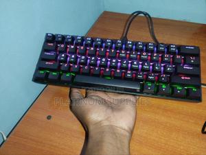 RGB Cool Lights Mechanical Gaming Keyboard - main view