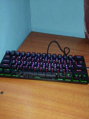 Mechanical Blue Switch 61 Keys Keyboard RGB - main view