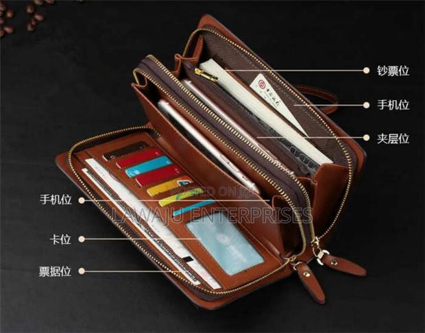 Ladies Brown Leather Wallet - thumbnail 3