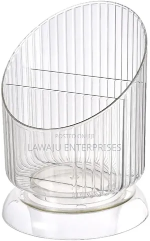 Clear Rotating Makeup Organizer