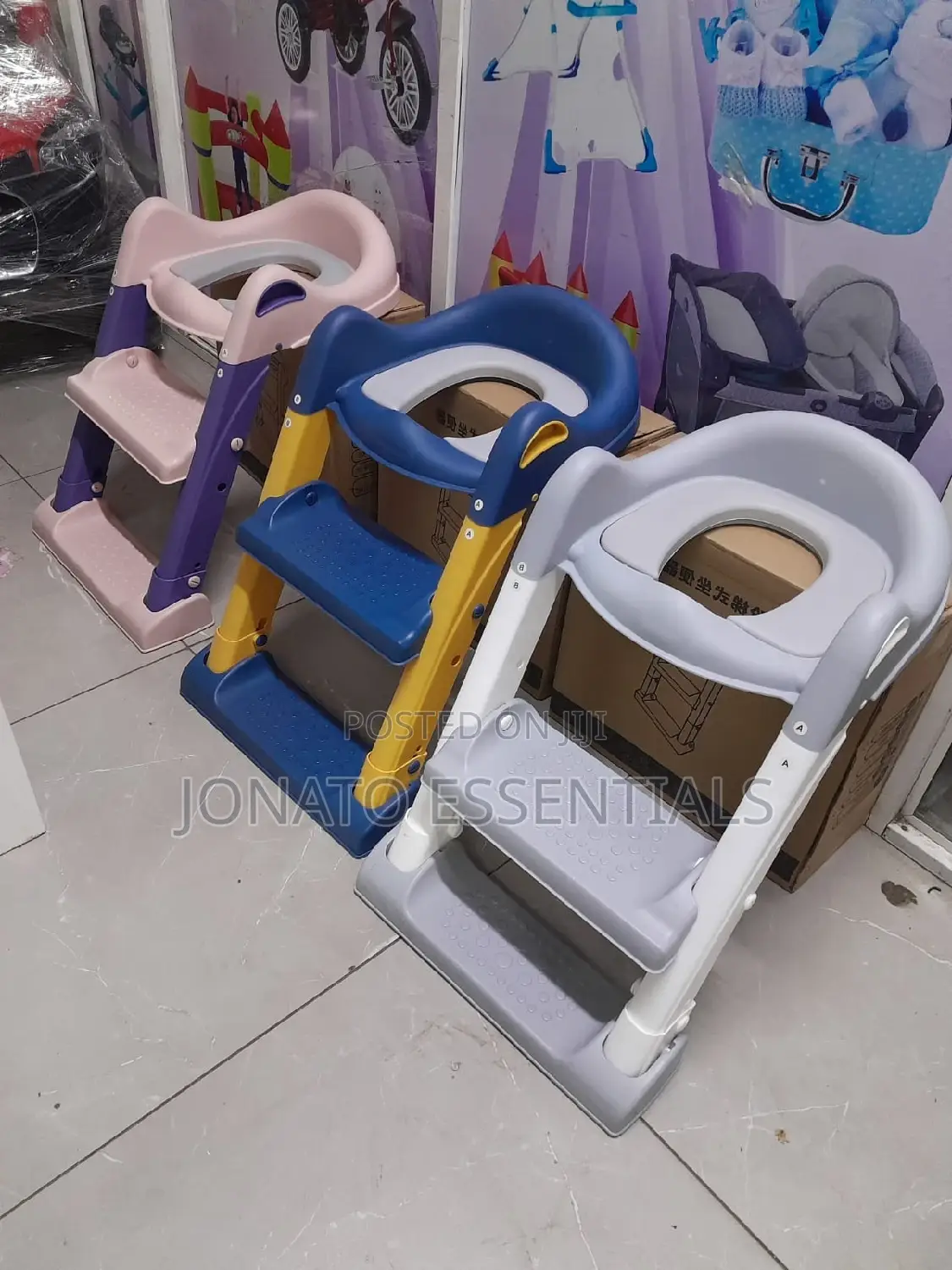 Kids Toilet Ladder, Potty Trainer