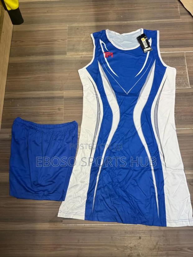 Netball Uniform, Blue Color - thumbnail 3