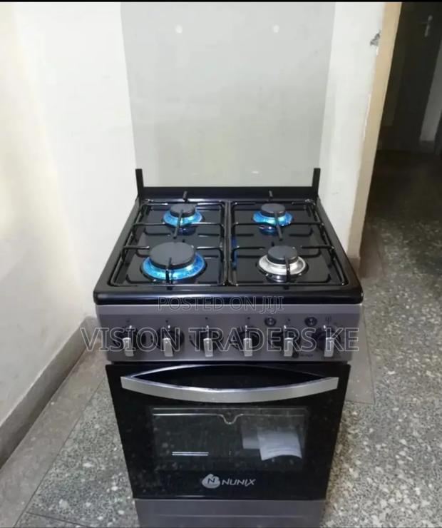 Quality Nunix 50*55 4G Burner Standing Cooker With Gas Oven