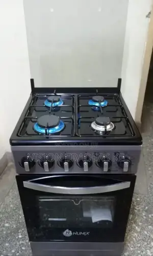 Standing Gas Cooker/Nunix 4 Gas Burner Standing Cooker