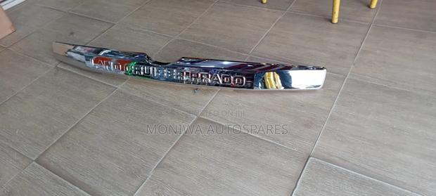 Chrome Rear Trunk Land Cruiser Prado