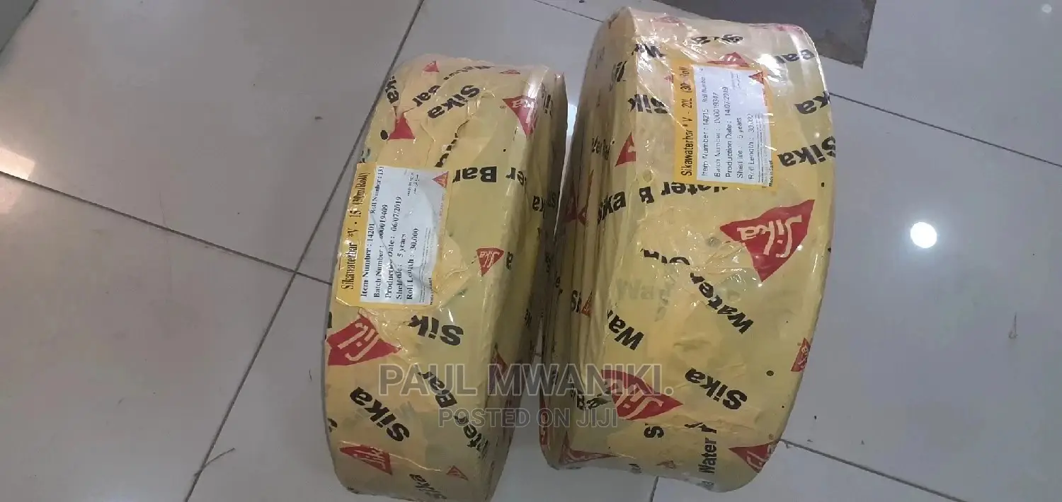 Sika PVC Waterbar 30m (Flexible PVC Waterstop) in Industrial Area Nairobi Building Materials