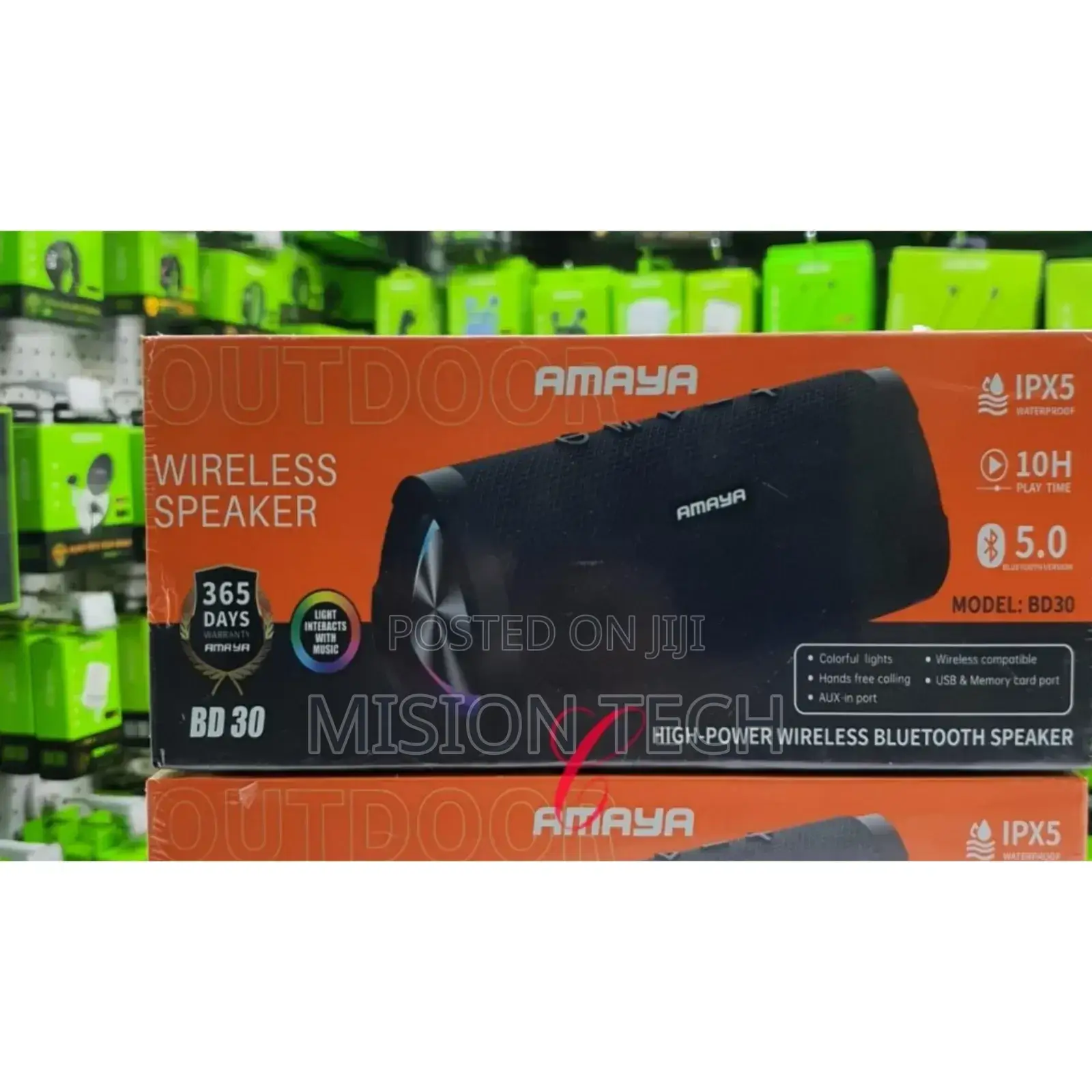 Amaya BD30 Wireless Bluetooth Speaker 