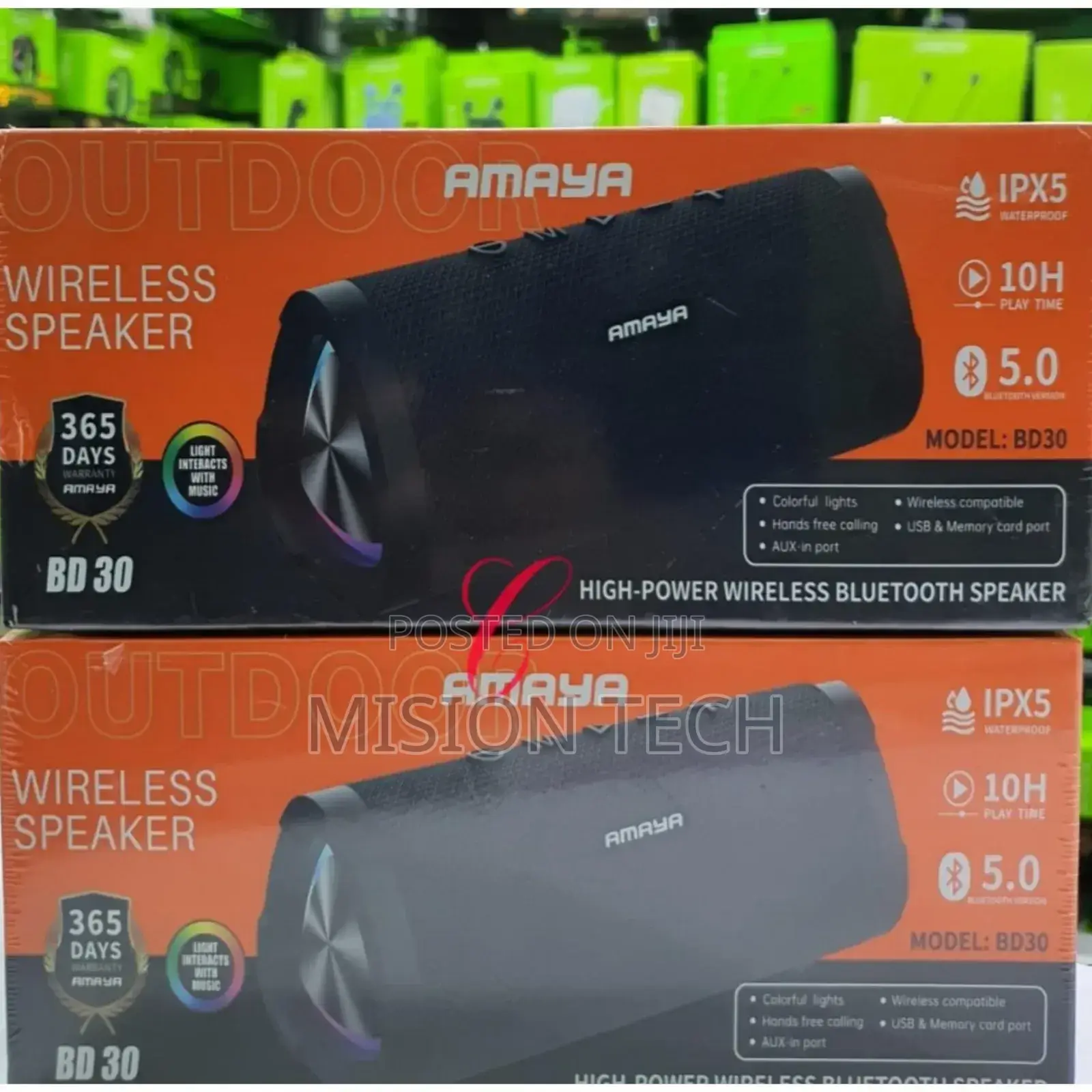 Amaya BD30 Wireless Speaker /Waterproof