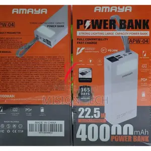 Amaya APW-04 22.5W 40,000mah Power Ban/Amaya Powerbank