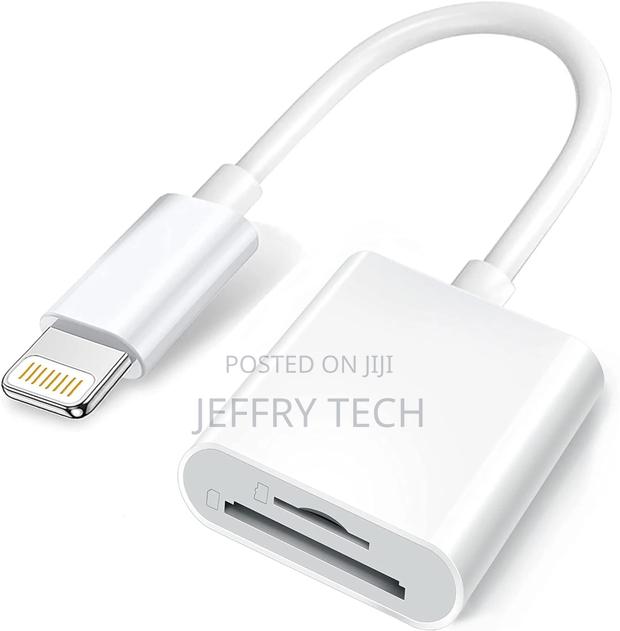 Apple Lightning to SD TF Card Dual Slot Reader for iPhone/