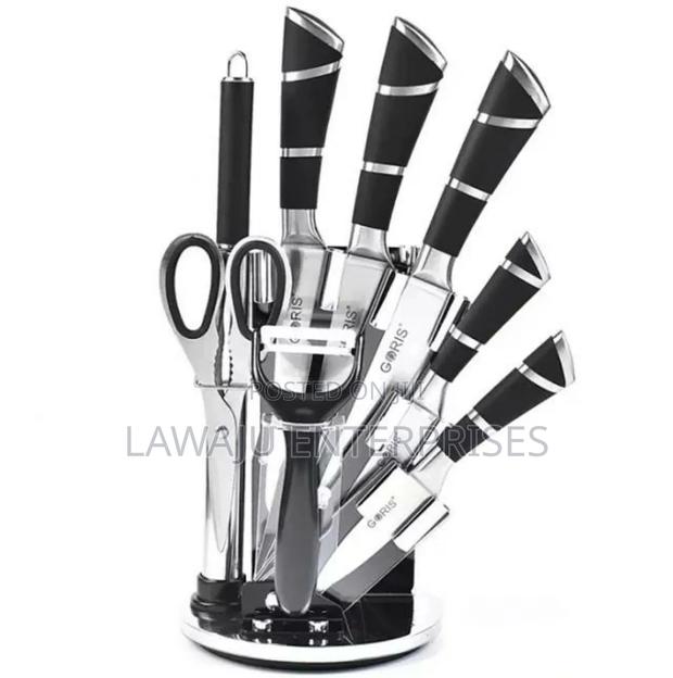 Stainless Blade Chef Knife Set - main view