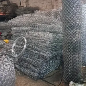 Galvanized Gabion Box-2×1×1 2.4mm