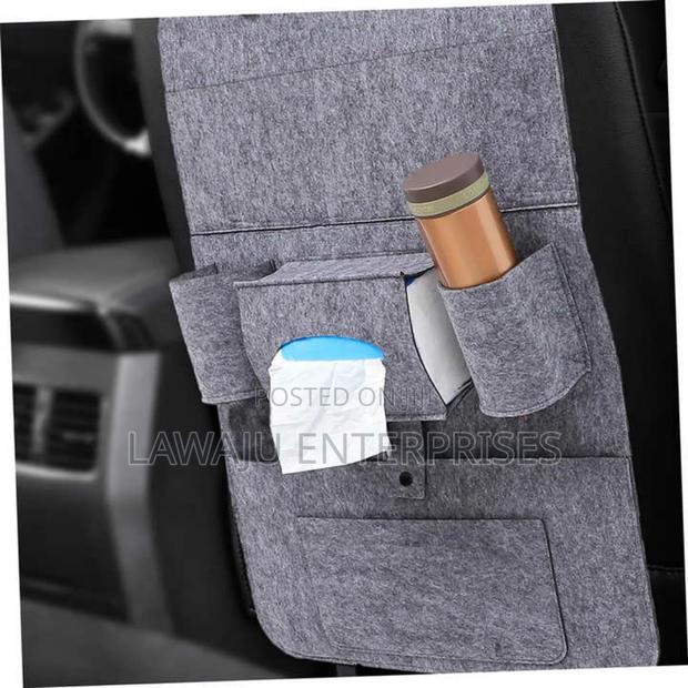 Canvas Car Back Seat Organizer