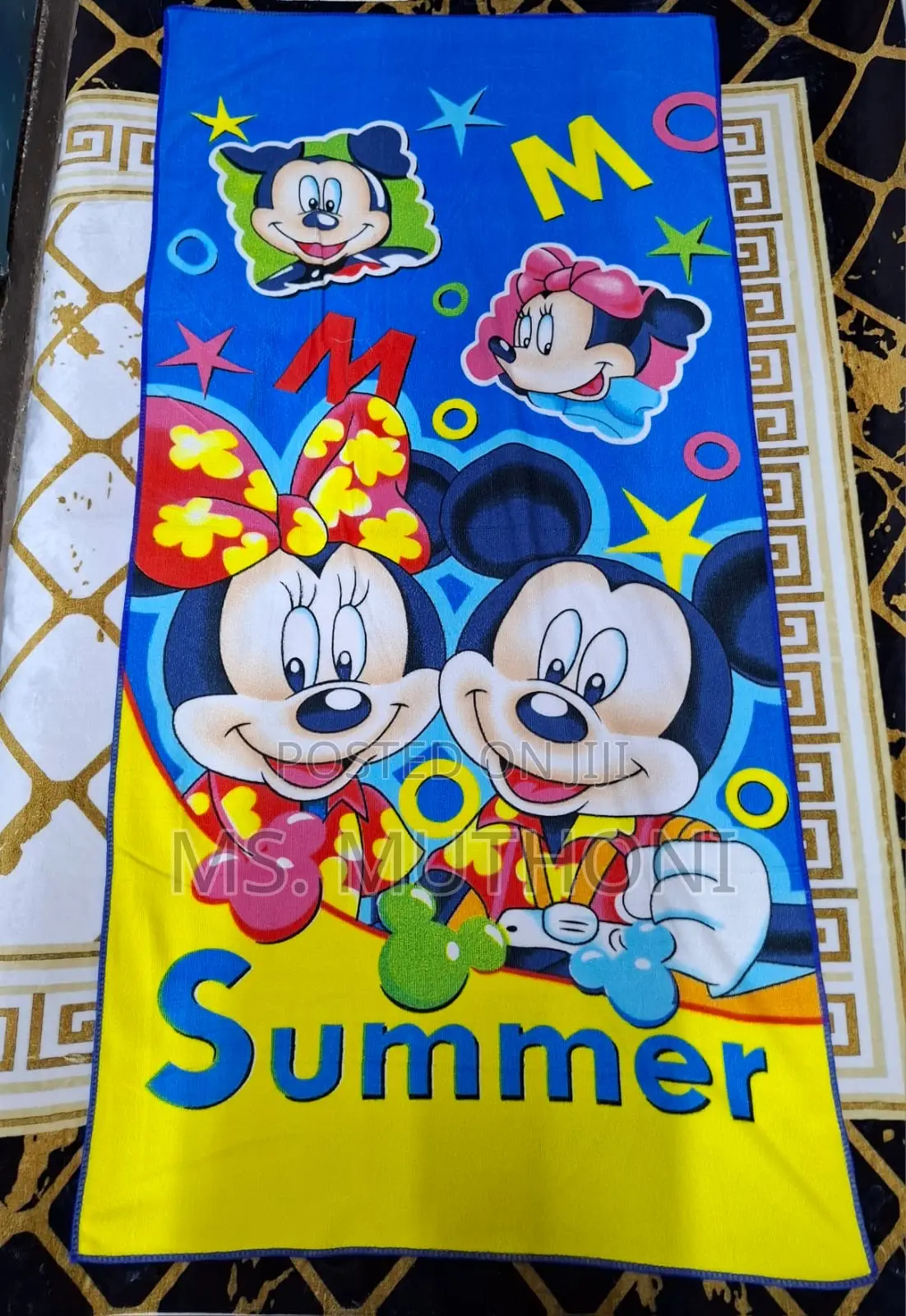 Kids Cartoon Themed Microfibre Towels Available*