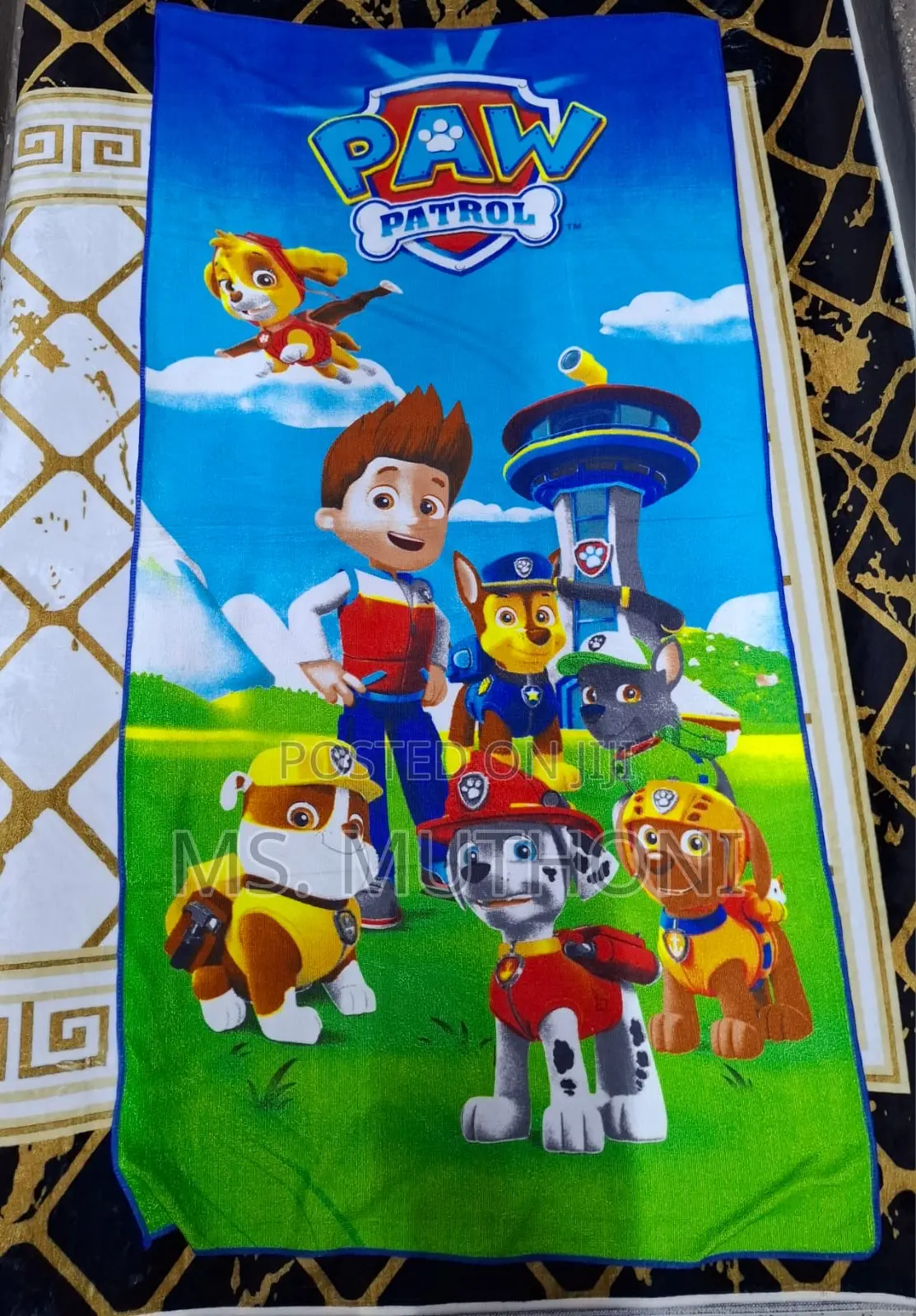 Kids Cartoon Themed Microfibre Towels Available*