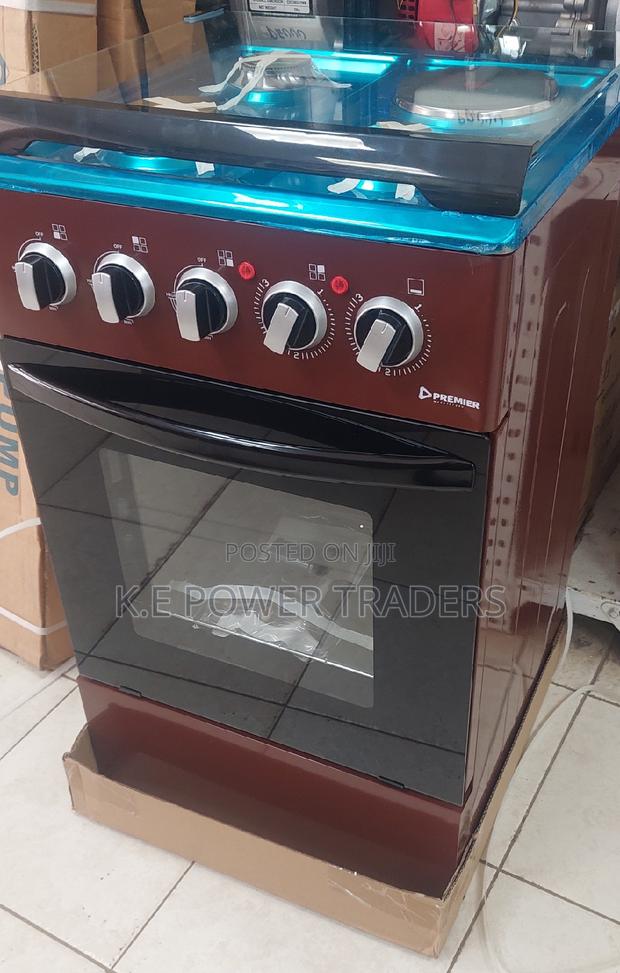 With Oven Four Burner Gas Cooker - main view