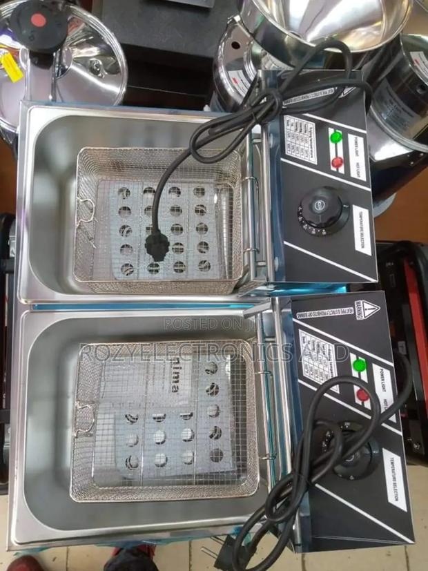 Double Deep Fryer Machine