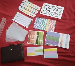 Macaron Braided Budget Planner Notebook
